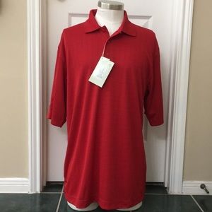 ⭐️NWT Extreme ePerformance red mens polo